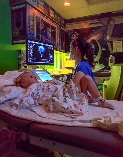 Wiktoria Wilczek po operacji serca w Stanach Zjednoczonych