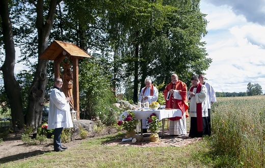 Figura św. Jakuba w Karsince