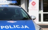 Akcja Policji i Caritas - ze św. Krzysztofem - w Bielsku-Białej 2020