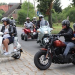 Motocykliści u św. Walentego w Lubiążu