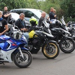 Motocykliści u św. Walentego w Lubiążu