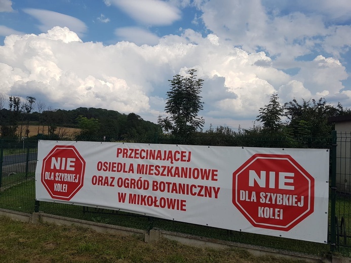 Mikołów. Władze i mieszkańcy miasta nie chcą u siebie kolei dużych prędkości