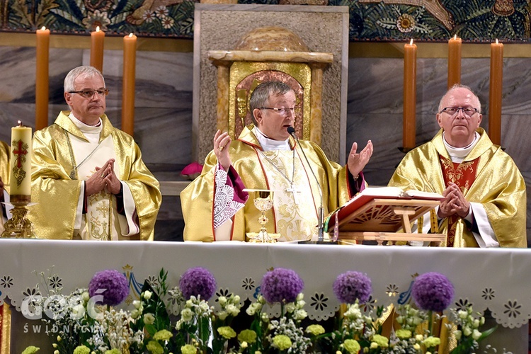 Jubileusz 25. rocznicy sakry bp. Stefana Regmunta w Jedlinie-Zdroju