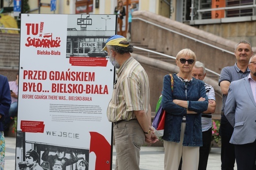 Bielska wystawa IPN na 40. rocznicę powstania "Solidarności" - 2020