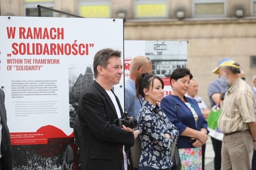 Bielska wystawa IPN na 40. rocznicę powstania "Solidarności" - 2020