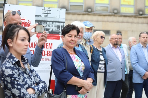 Bielska wystawa IPN na 40. rocznicę powstania "Solidarności" - 2020