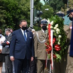 Odsłonięcie pomnika Agatona na Powiślu