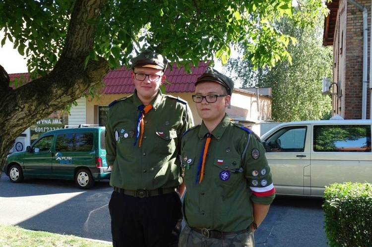 Harcerze ze Wschowy uczcili Powstańców Warszawskich