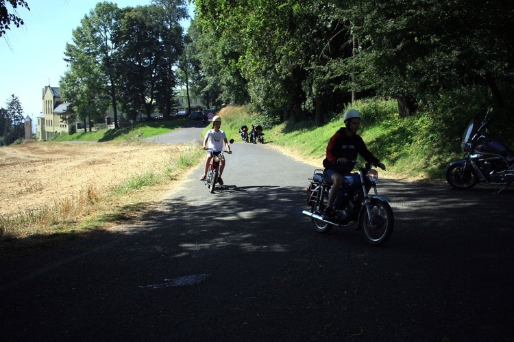 Pielgrzymka motocyklistów na Górę Świętej Anny