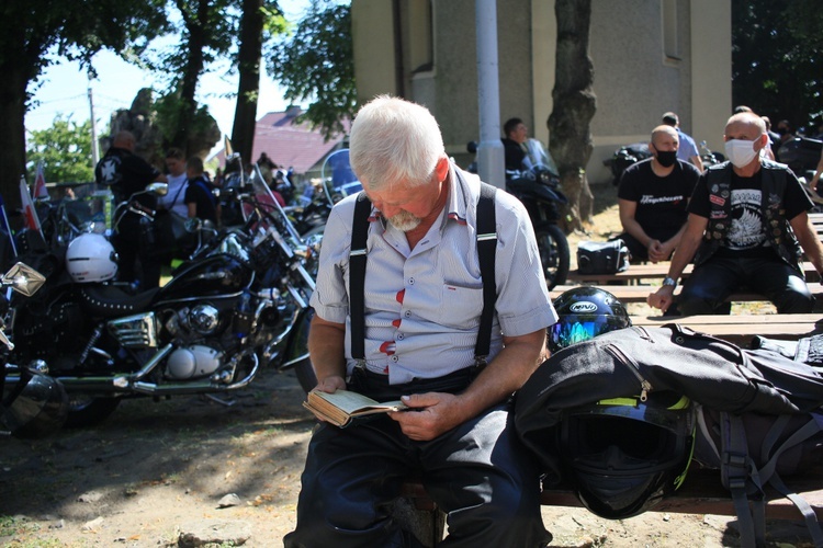 Pielgrzymka motocyklistów na Górę Świętej Anny