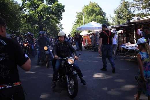 Pielgrzymka motocyklistów na Górę Świętej Anny