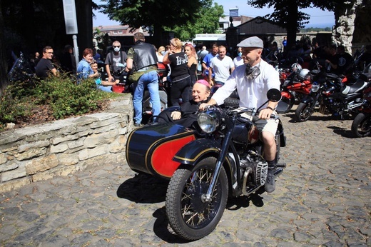 Pielgrzymka motocyklistów na Górę Świętej Anny