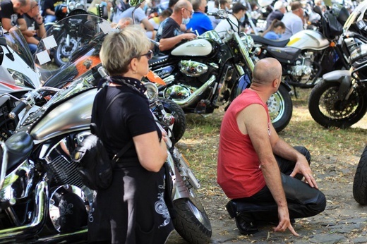 Pielgrzymka motocyklistów na Górę Świętej Anny