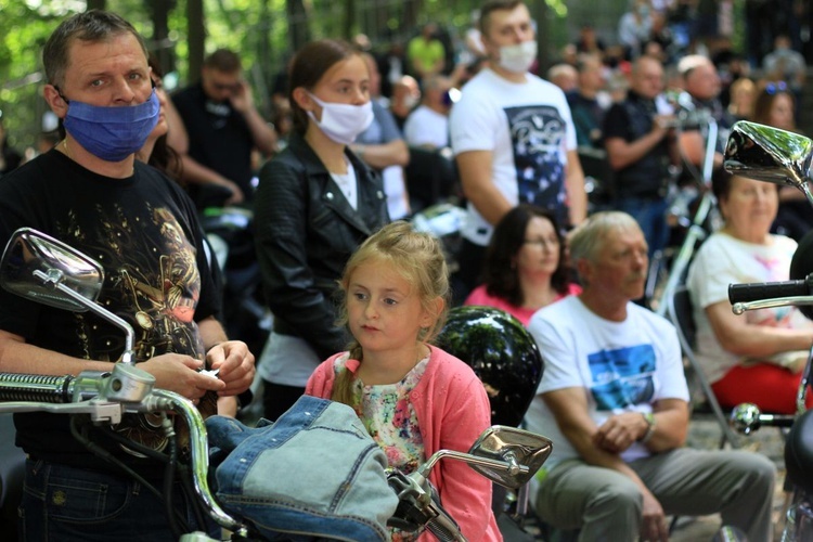 Pielgrzymka motocyklistów na Górę Świętej Anny