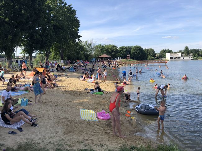 Zaklików. Wypoczynek nad zalewem