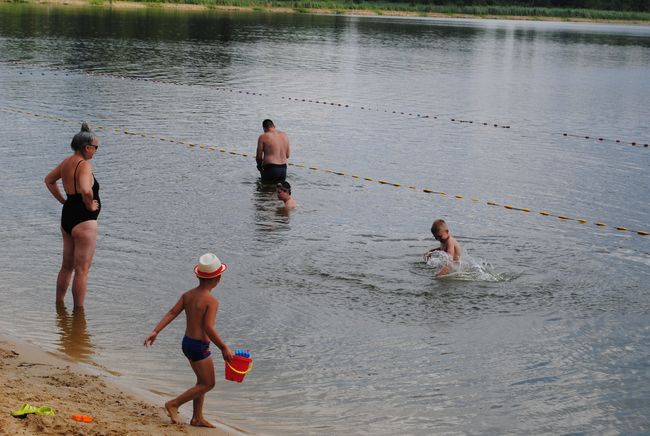 Zaklików. Wypoczynek nad zalewem