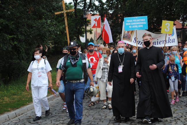 Pielgrzymkę poprowadził bp Krzysztof Nitkiewicz.