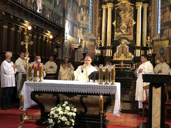 Sandomierz. Pielgrzymka na Jasną Górę