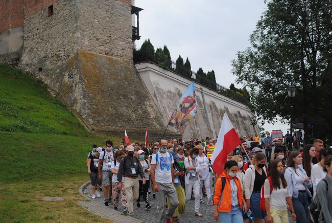 Sandomierz. Pielgrzymka na Jasną Górę