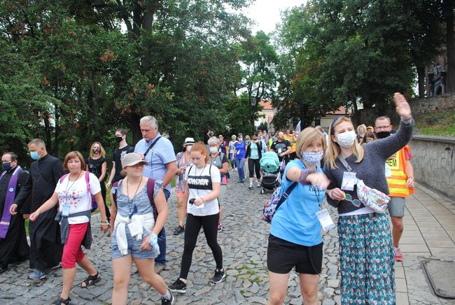 Sandomierz. Pielgrzymka na Jasną Górę