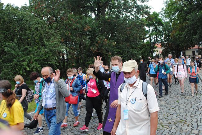 Sandomierz. Pielgrzymka na Jasną Górę