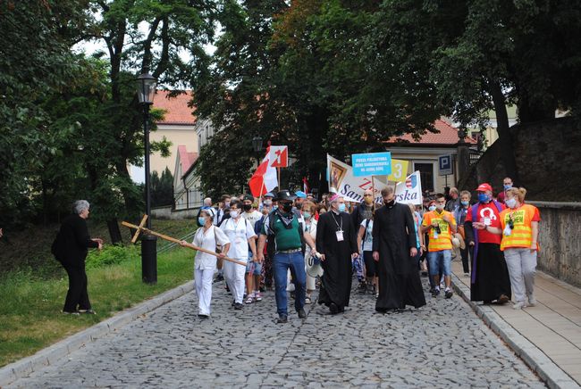 Sandomierz. Pielgrzymka na Jasną Górę