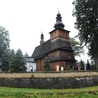 Zabytkowy kościół w Krużlowej
