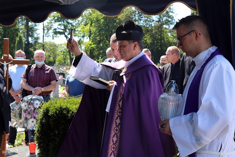 Pogrzeb Stanisława Rondzistego, nadzwyczajnego szafarza