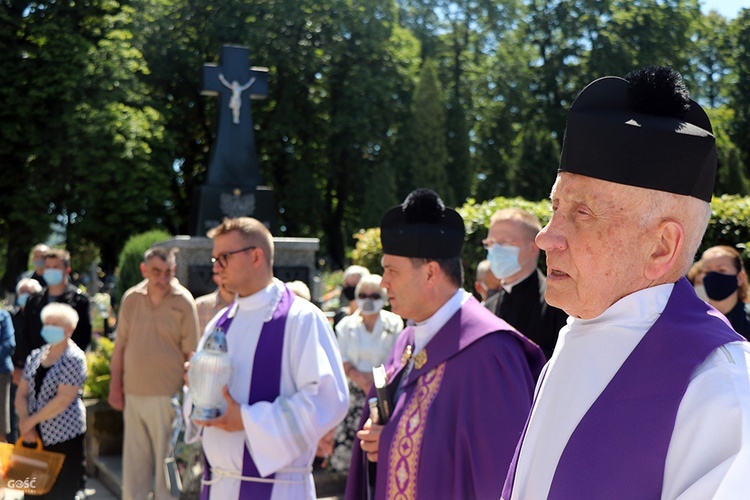 Pogrzeb Stanisława Rondzistego, nadzwyczajnego szafarza