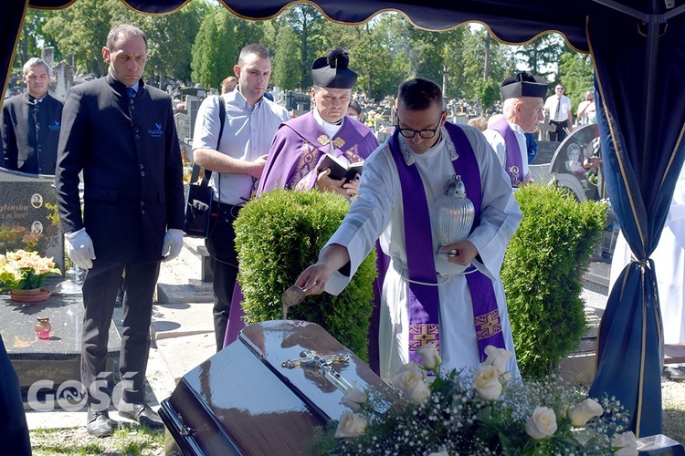 Pogrzeb Stanisława Rondzistego, nadzwyczajnego szafarza