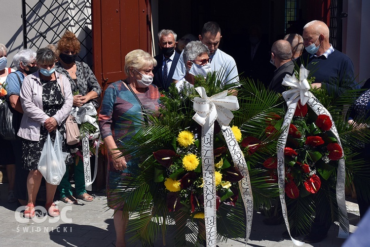 Pogrzeb Stanisława Rondzistego, nadzwyczajnego szafarza