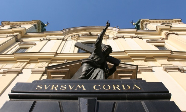 Prezydent złożył kwiaty przy bazylice św. Krzyża