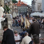 Msza św. na rozpoczęcie 309. WPP. Pątnicy ruszyli za oficjalną pielgrzymką