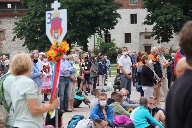 Rozpoczęcie 40. Pieszej Pielgrzymki Krakowskiej - cz. 1