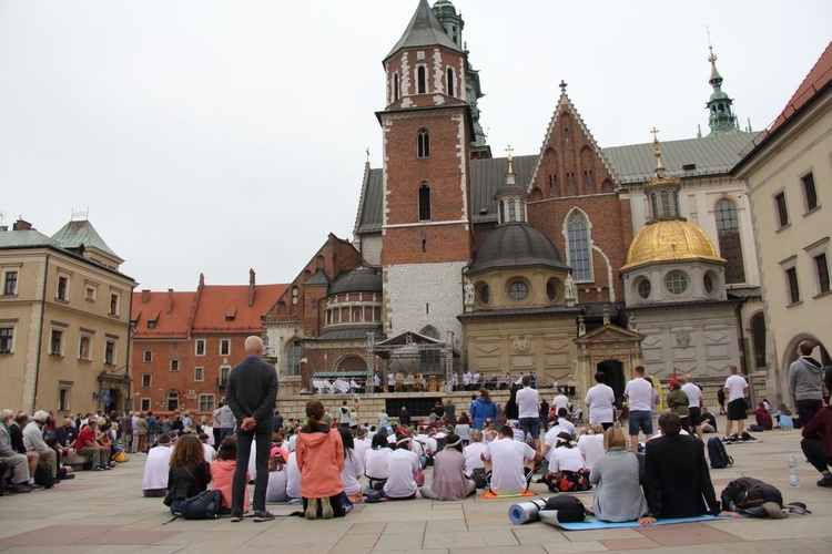 Rozpoczęcie 40. Pieszej Pielgrzymki Krakowskiej - cz. 1