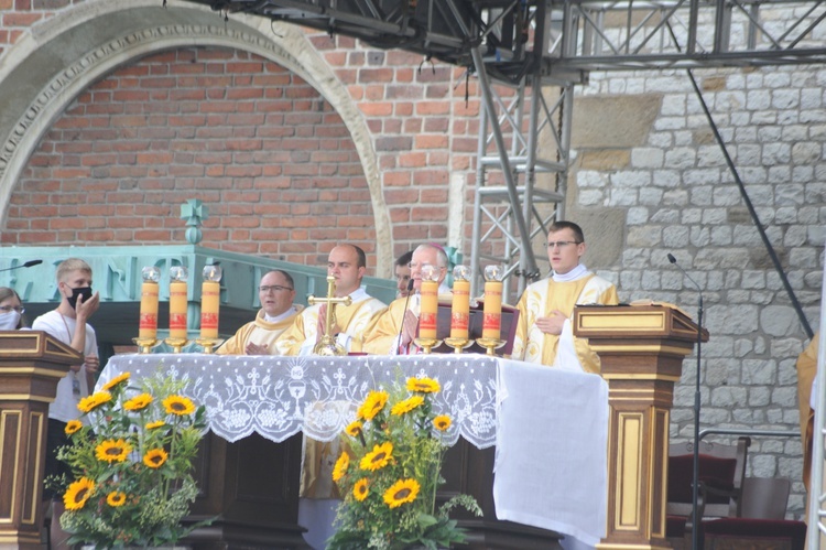 Rozpoczęcie 40. Pieszej Pielgrzymki Krakowskiej - cz. 2