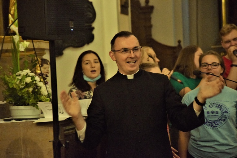 ŁPPM na Jasną Górę - Apel w lowickiej katedrze.