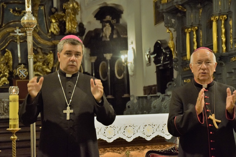 ŁPPM na Jasną Górę - Apel w lowickiej katedrze.