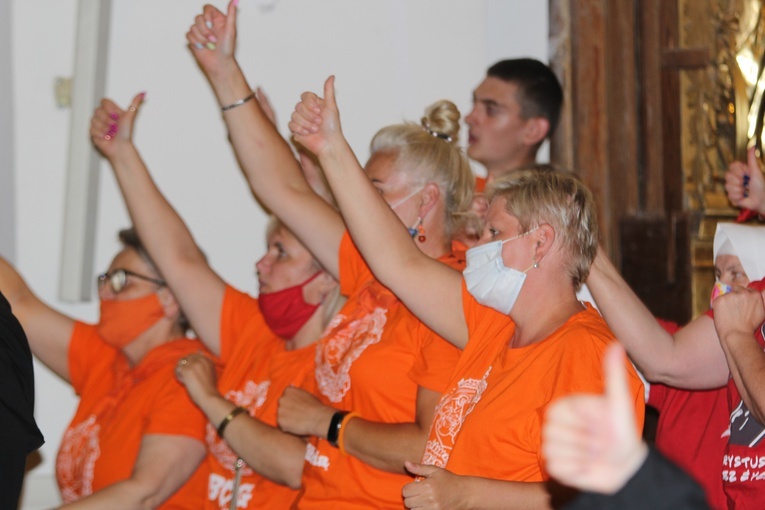 ŁPPM na Jasną Górę - Apel w lowickiej katedrze.