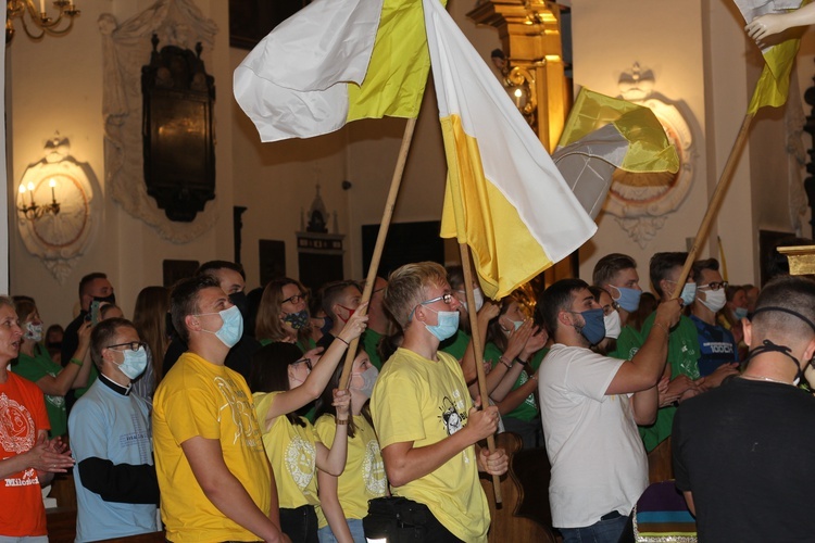 ŁPPM na Jasną Górę - Apel w lowickiej katedrze.