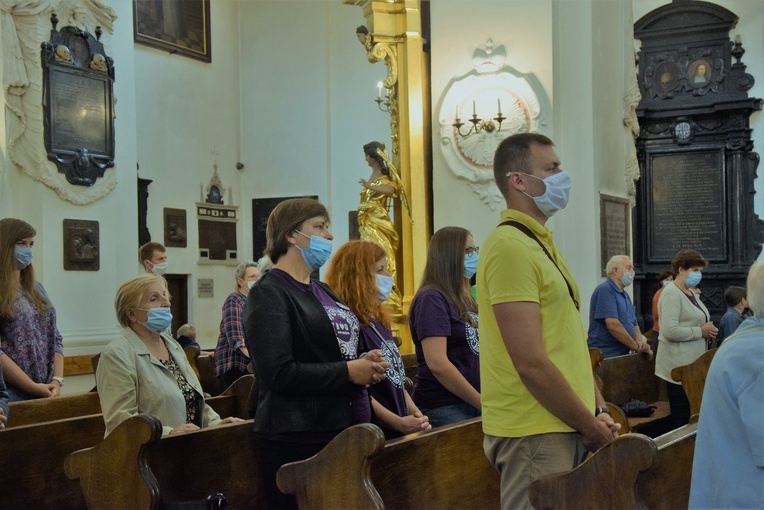 ŁPPM na Jasną Górę - Msza św. w Łowiczu