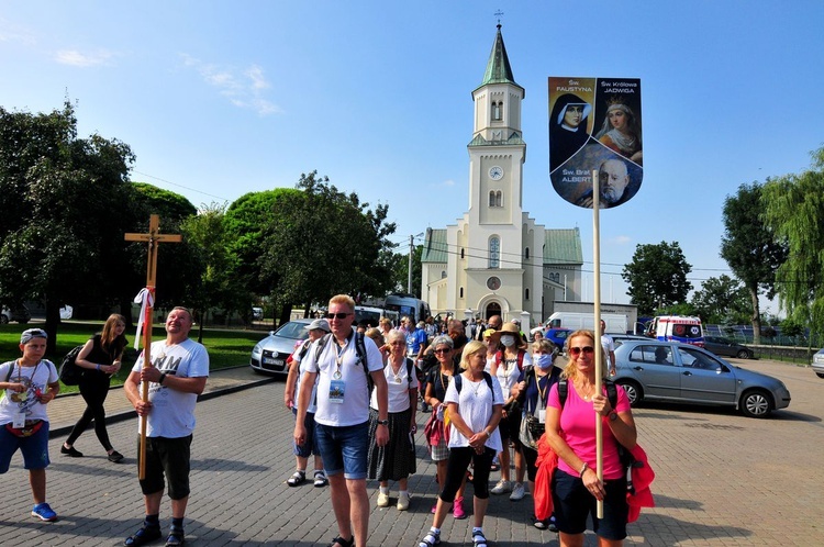 Pielgrzymi w podkrakowskich Liszkach 2020