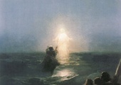 Chrystus chodzący po wodzie