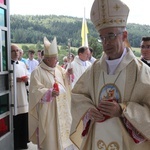 Stawisza. Poświęcenie pomnika i kaplicy św. Jana Pawła II