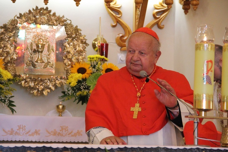 Stawisza. Poświęcenie pomnika i kaplicy św. Jana Pawła II