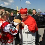 Stawisza. Poświęcenie pomnika i kaplicy św. Jana Pawła II