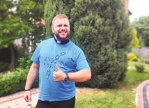 Ksiądz Emil jest jedynym duchownym z naszej diecezji, który zachorował na koronawirusa.