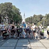 14 cyklistów z Sochaczewa pielgrzymowało do tronu Czarnej Madonny.