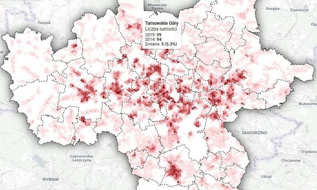 Gdzie przybywa, a gdzie ubywa mieszkańców?