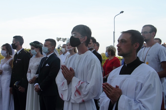 Msza św. na zakończenie 40. Pieszej Pielgrzymki Krakowskej